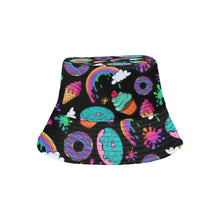 Load image into Gallery viewer, Dessert design Bucket Hat. Colourful and Fun
