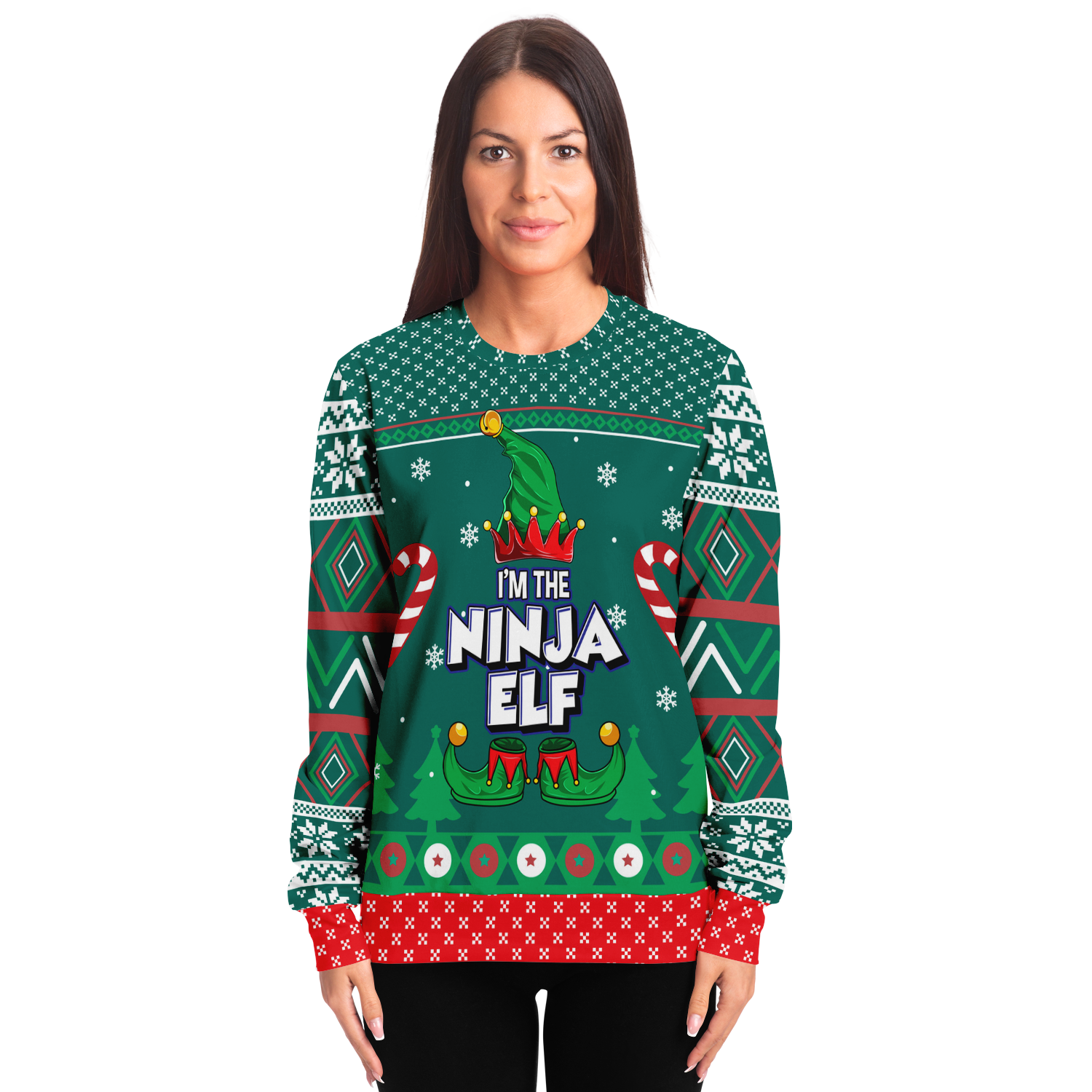 Ninja ugly sweater top