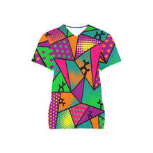 Load image into Gallery viewer, Happy scrubs tops with balloon dogs