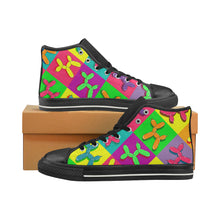 Load image into Gallery viewer, Retro Dogs - Men&#39;s Sully High Tops (SIZE 6-12)