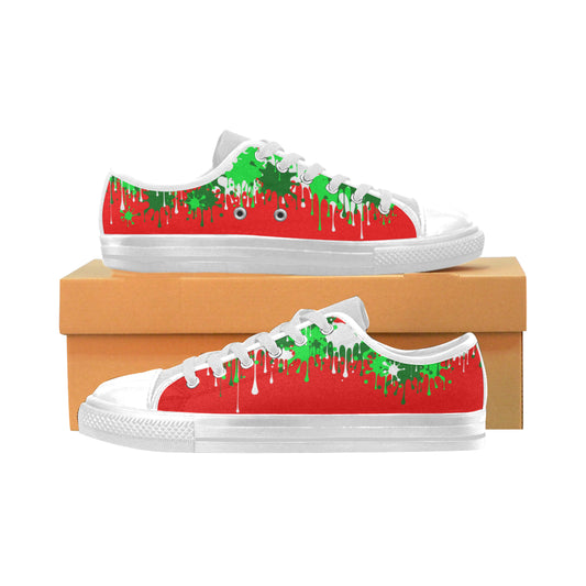 Christmas Paint - Men's Sully Canvas Shoe (SIZE 6-12)