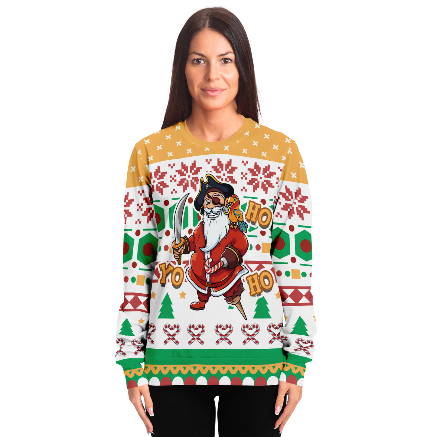 Ugly Pirate Sweater Christmas Ladies