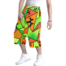 Load image into Gallery viewer, Orange and Green Balloon Dog Shorts