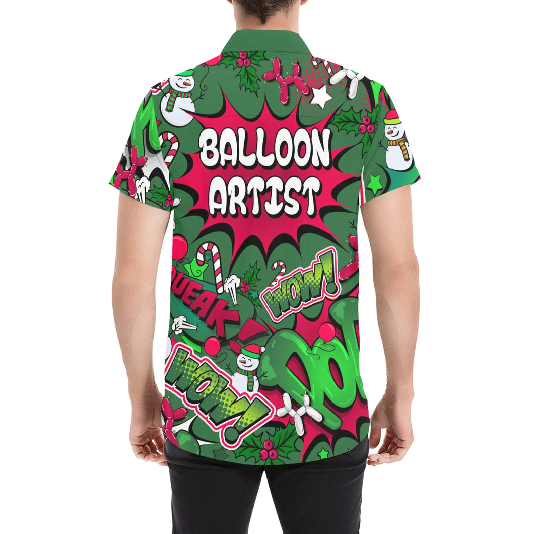 Balloon Artist Shirt for Christmas green