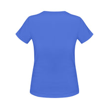 Load image into Gallery viewer, Face Painting T-Shirt Blue