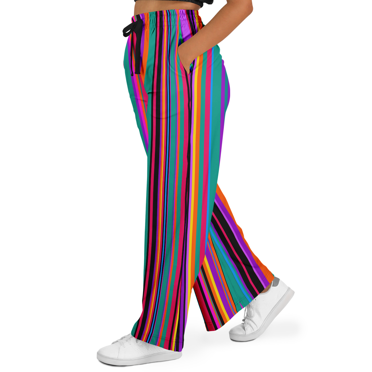 Flared Pants with colourful Perfect entertainer clothing