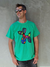 Load image into Gallery viewer, Patchwork Pup on Green - Classic Men&#39;s T-Shirt