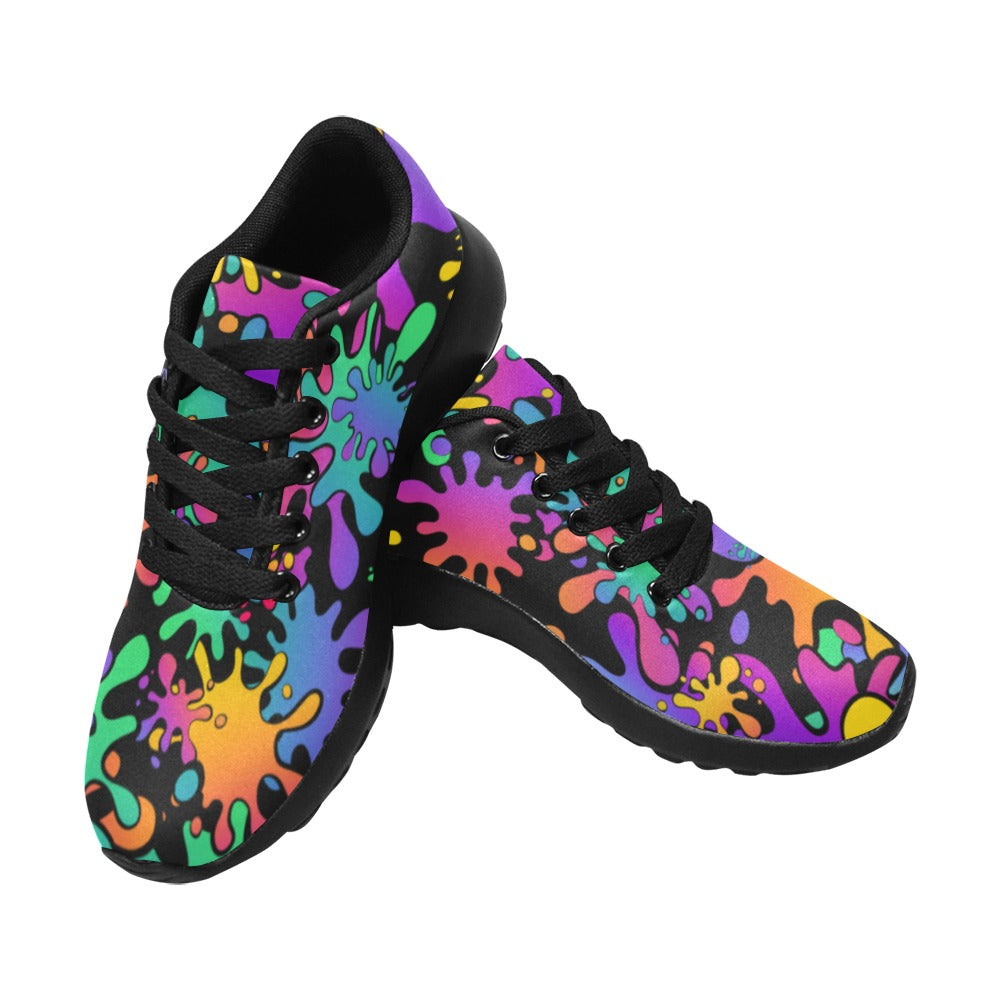 Runners for face painters with paint splat design