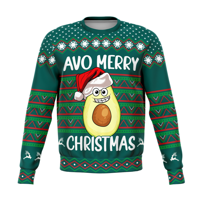 Avocado ugly Christmas sweater 