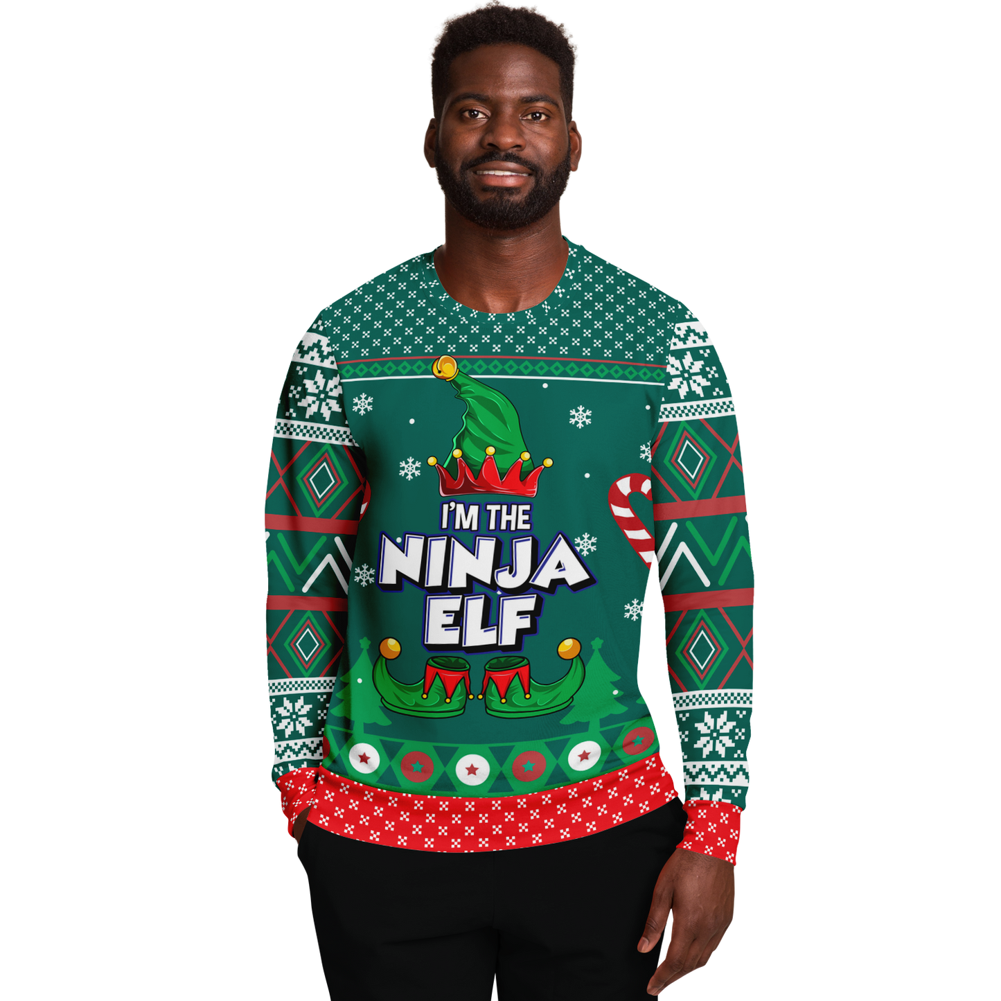 Ninja Elf - Ugly Christmas Sweater