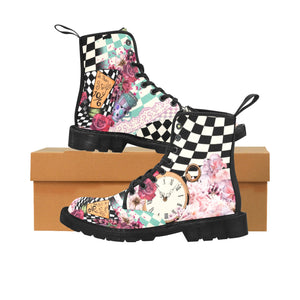 Mad Hatter - Women's Ollie Combat Boots (US 6.5-12)