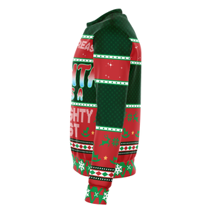 Red and Green Christmas Jumper