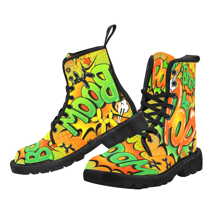 Balloon Twister Shoes orange and green