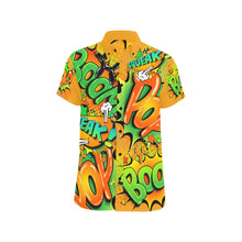 Load image into Gallery viewer, Balloon twister Clothing - Orange and Green Shirt
