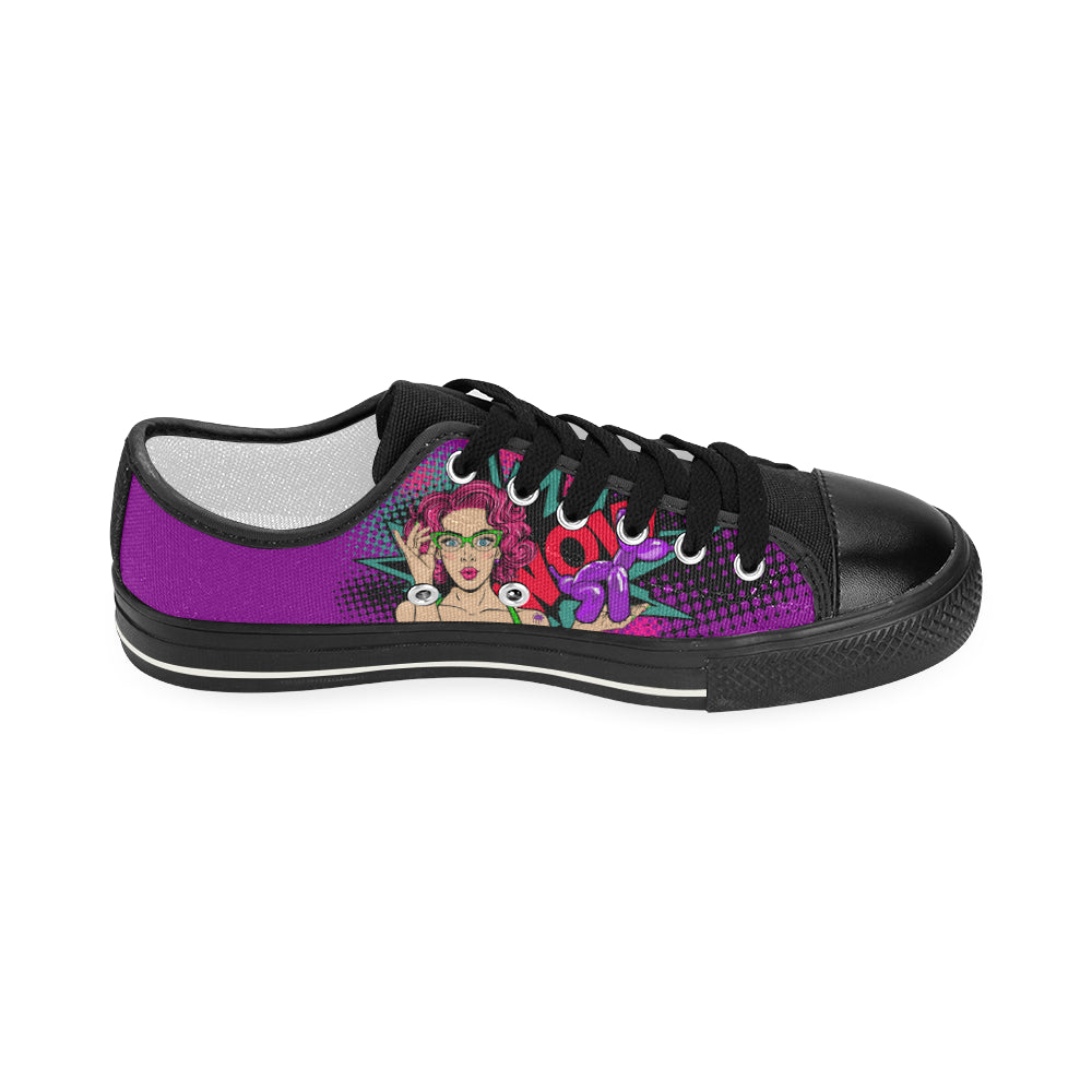 Miss Bonnie Purple - Women's Sully Canvas Shoes (SIZE 6-10)