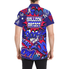 Load image into Gallery viewer, Balloon twisting shirt USA Freedom Red, White and Blue