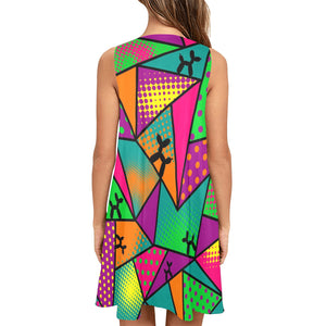 Balloon Animal Dress Flared Shift Dress