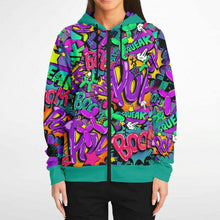 Load image into Gallery viewer, Leaky Squeaky BOOM! - Premium Zip Hoodie