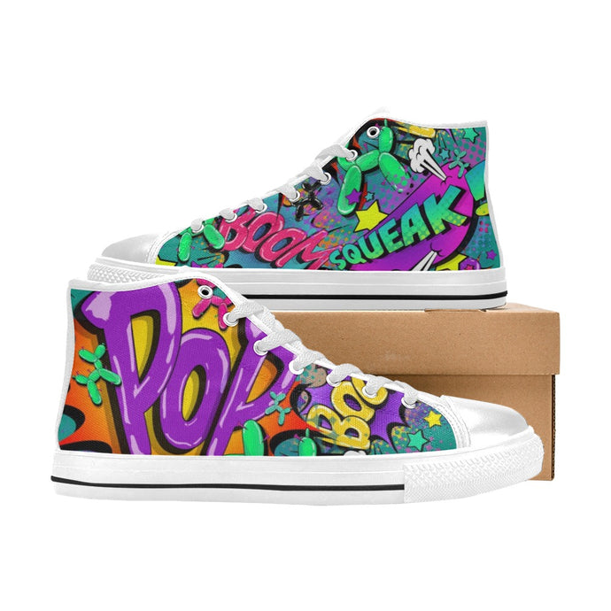 Squeaky Pop! - Men's Sully High Tops (Size US 6-14)