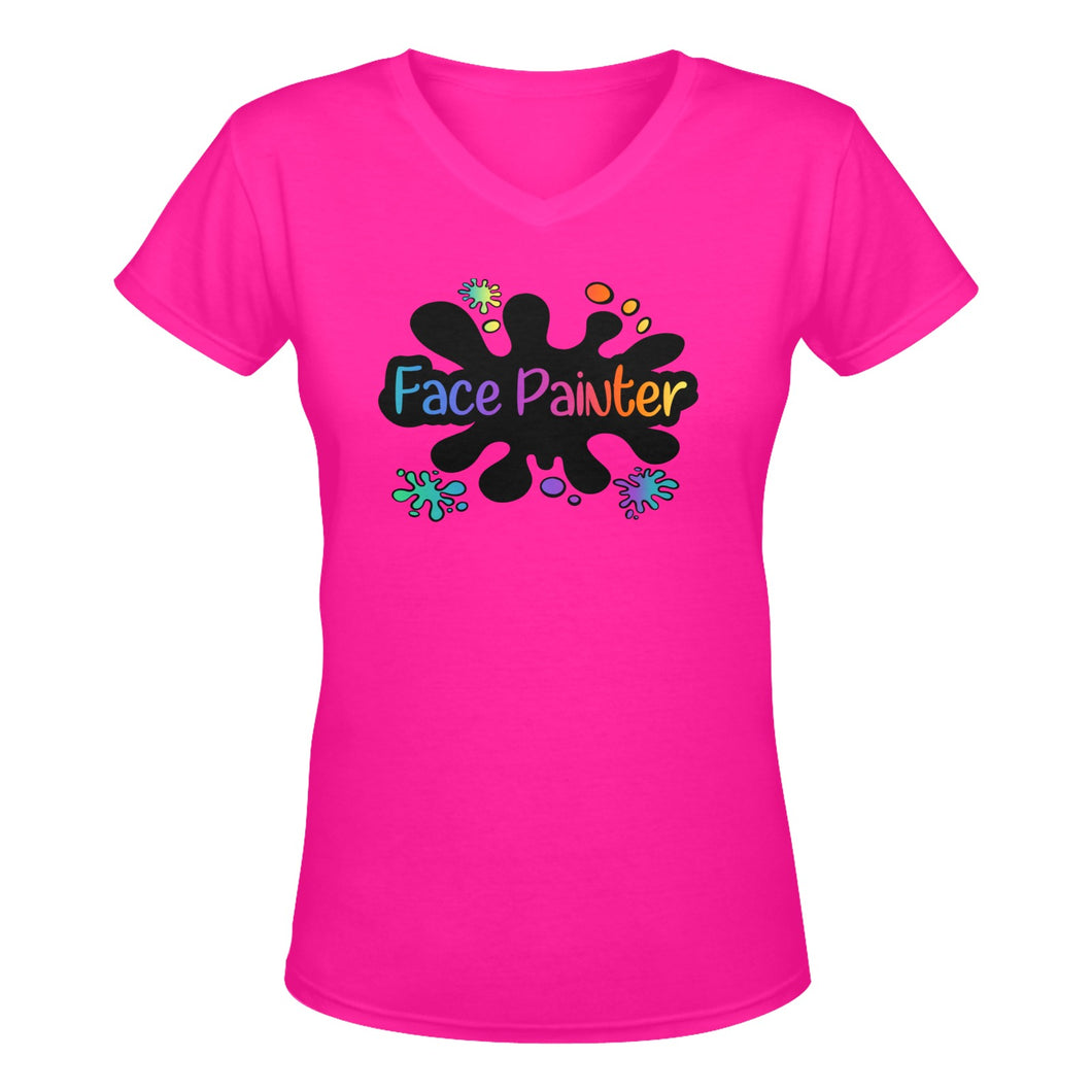 Pink Face Painter T Shirt