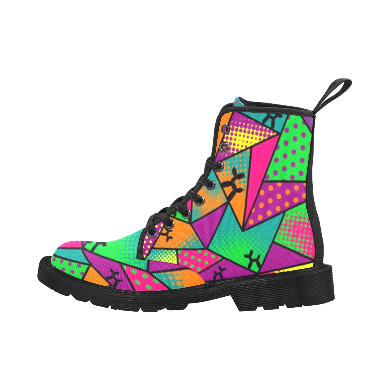 the perfect pair of combat boots for clowns and entertainers