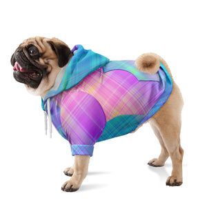 Rainbow Paddle Pop - Athletic Dog Hoodie