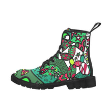 Load image into Gallery viewer, Patchwork Christmas - Women&#39;s Ollie Boots
