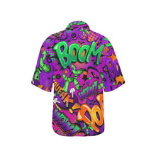Load image into Gallery viewer, Ladies Balloon twisting shirt Purple and pink