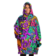 Load image into Gallery viewer, colorful Snuggyz Hoodie Blanket - balloon dog apparel