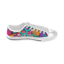 Load image into Gallery viewer, Colour Me Happy 2 - Kids Sully Canvas Shoes