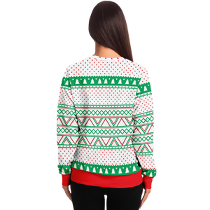 Red Green and White Christmas Sweater