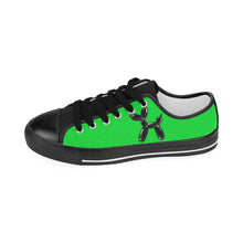 Load image into Gallery viewer, Green Wazowski - Women&#39;s Sully Canvas Shoes (SIZE 6-10)