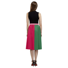 Load image into Gallery viewer, Christmas Jester - Mid Length Pleated Skirt