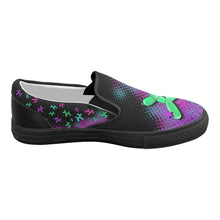 Load image into Gallery viewer, Space Dogs - Canvas Slip-On&#39;s (SIZE 6-10)