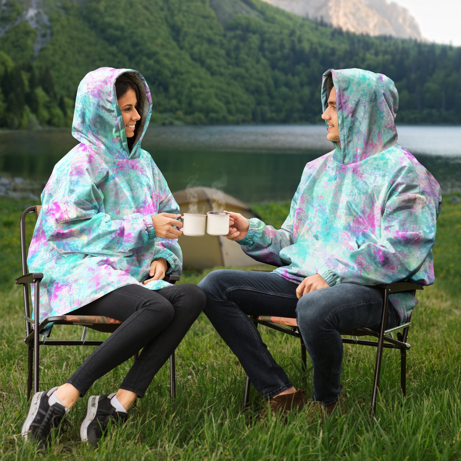 Matching Blanket Hoodies Balloon Dog Apparel