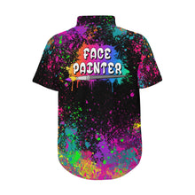 Load image into Gallery viewer, Paint Splatter &quot;Face Painter&quot; - Women and Kids Short Sleeve Shirt