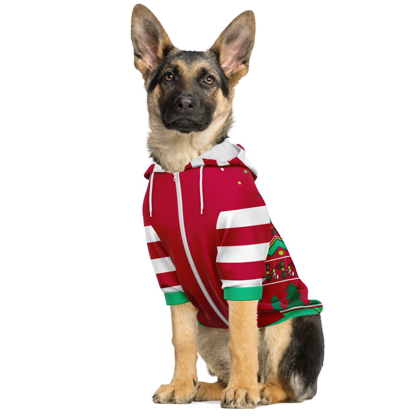 Large Dog Ugly Christmas Sweater