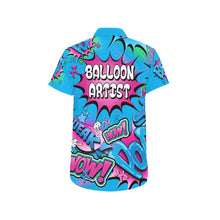 Load image into Gallery viewer, Balloon Artists Clothing Blue and Pink Shirt