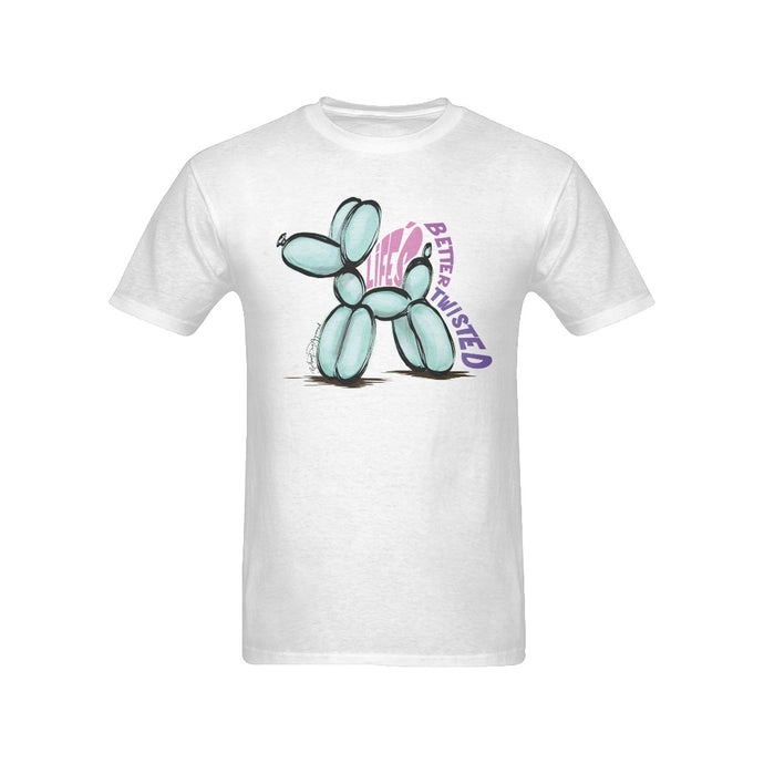 Balloon Dog T-Shirt with Life's Better Twisted Design
