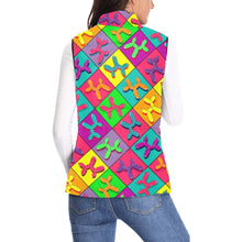 Load image into Gallery viewer, Retro Dogs - Women&#39;s Padded Cozy Vest
