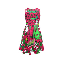 Load image into Gallery viewer, Red Balloon dog dress for Christmas
