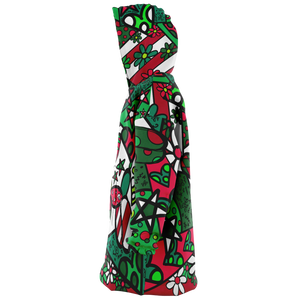 Christmas snuggyz cozy hooded blanket - balloon dog apparel side view