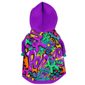 balloon dog hoodie pet clothing
