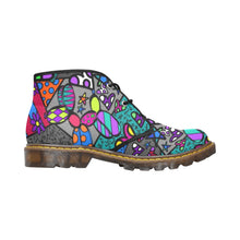 Load image into Gallery viewer, Patchwork Pup - Men&#39;s Wazza Canvas Boots (US 7-12)
