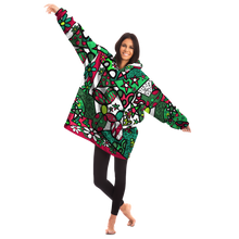 Load image into Gallery viewer, balloon dog apparel Christmas snuggle hood - not an oodie
