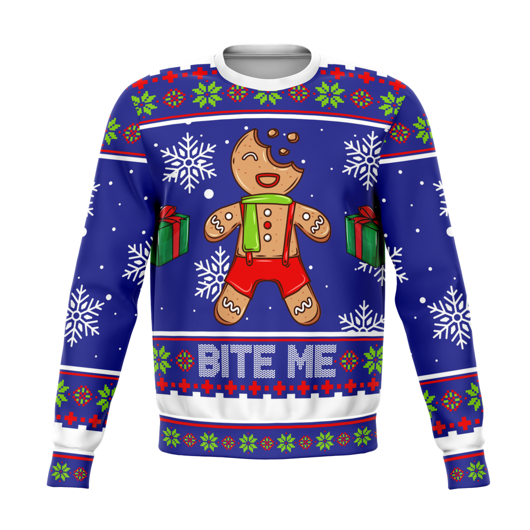 Bite Me - Ugly Christmas Sweater
