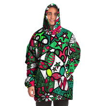 Load image into Gallery viewer, Christmas Balloon Dog Apparel snuggyz Blanket hoodie