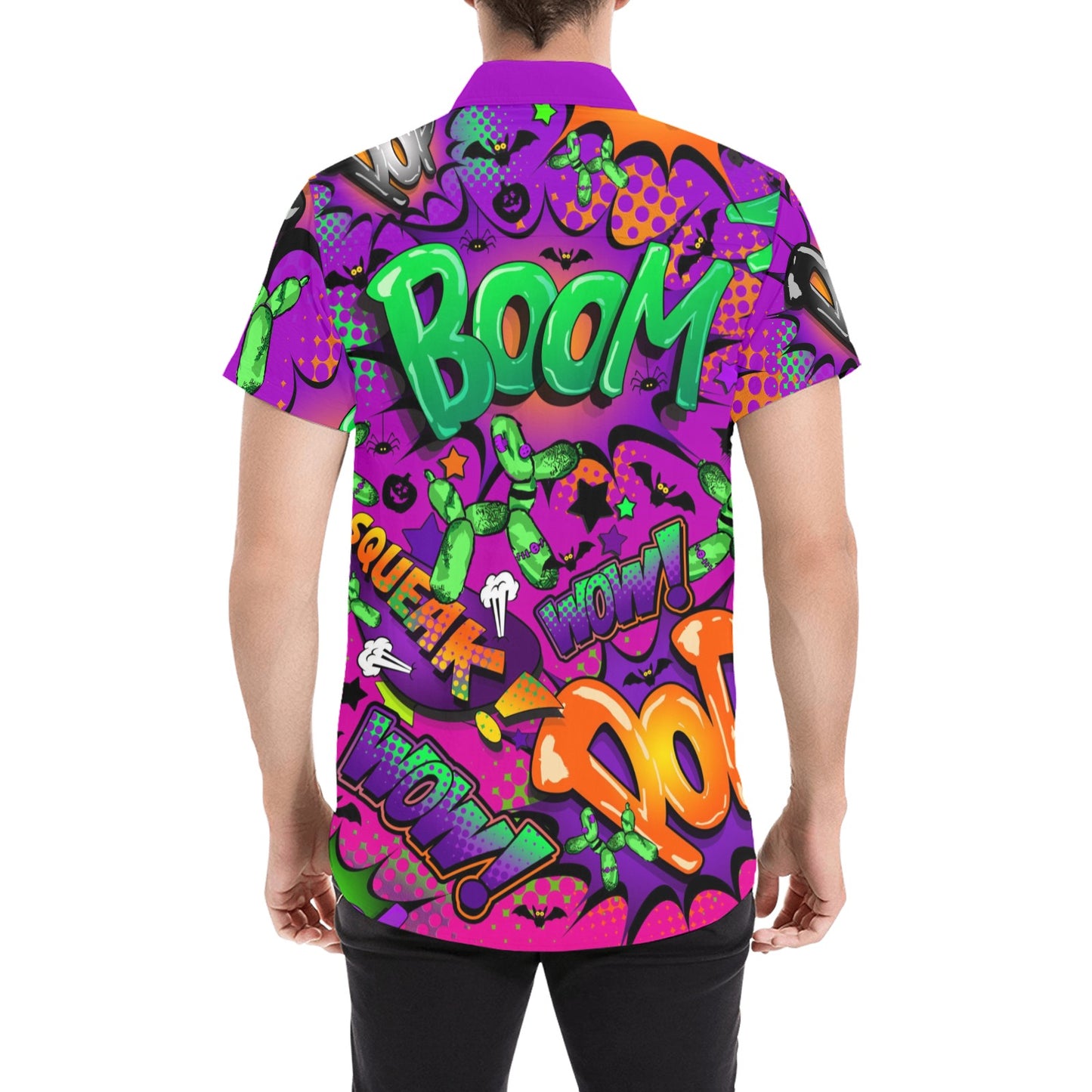 Purple Halloween Shirt for Entertainers and balloon dog lovers