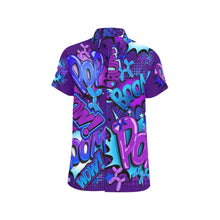 Load image into Gallery viewer, Balloon Twisting Shirt With Pocket Purple and Blue