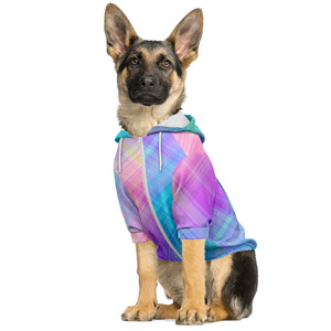Rainbow Paddle Pop - Athletic Dog Hoodie
